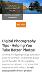 Mobile Screenshot of digital-photography-tips.net